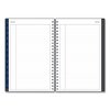 Blue Sky Passages Weekly/Monthly Wirebound Planner, 8 x 5, Charcoal, 2020 100010